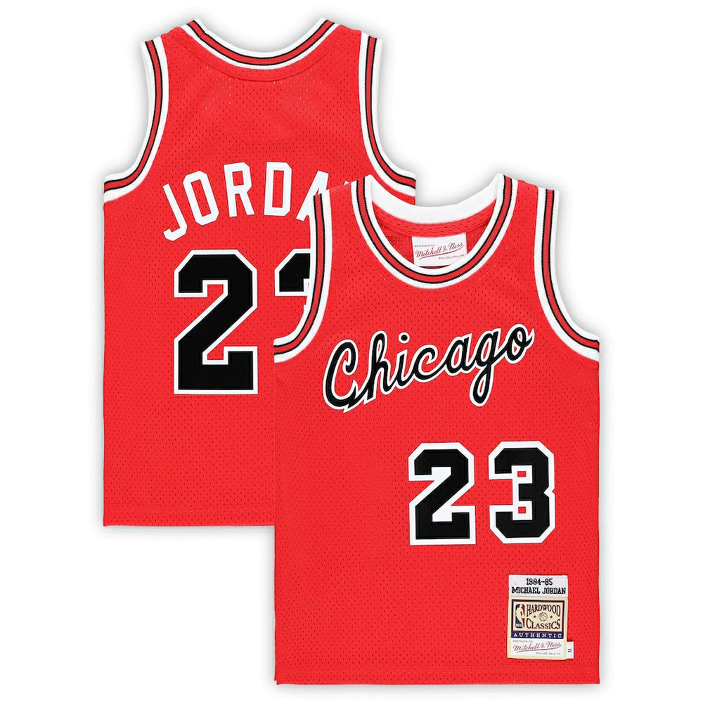 Michael Jordan Chicago Bulls Preschool Hardwood Classics 1984/85 Authentic Swingman Jersey Red - Mitchell & Ness outlet