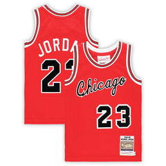 Michael Jordan Chicago Bulls Preschool Hardwood Classics 1984/85 Authentic Swingman Jersey Red - Mitchell & Ness outlet