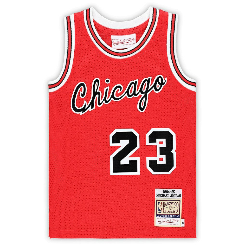 Michael Jordan Chicago Bulls Preschool Hardwood Classics 1984/85 Authentic Swingman Jersey Red - Mitchell & Ness outlet