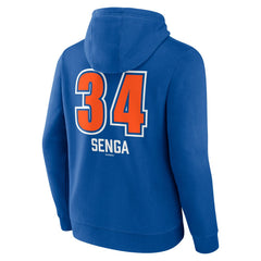 Kodai Senga New York Mets Fastball Player Name & Number Pullover Hoodie - Royal Hoodies
