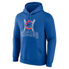 Justin Steele Chicago Cubs Fastball Player Name & Number Pullover Hoodie - Royal Hoodies