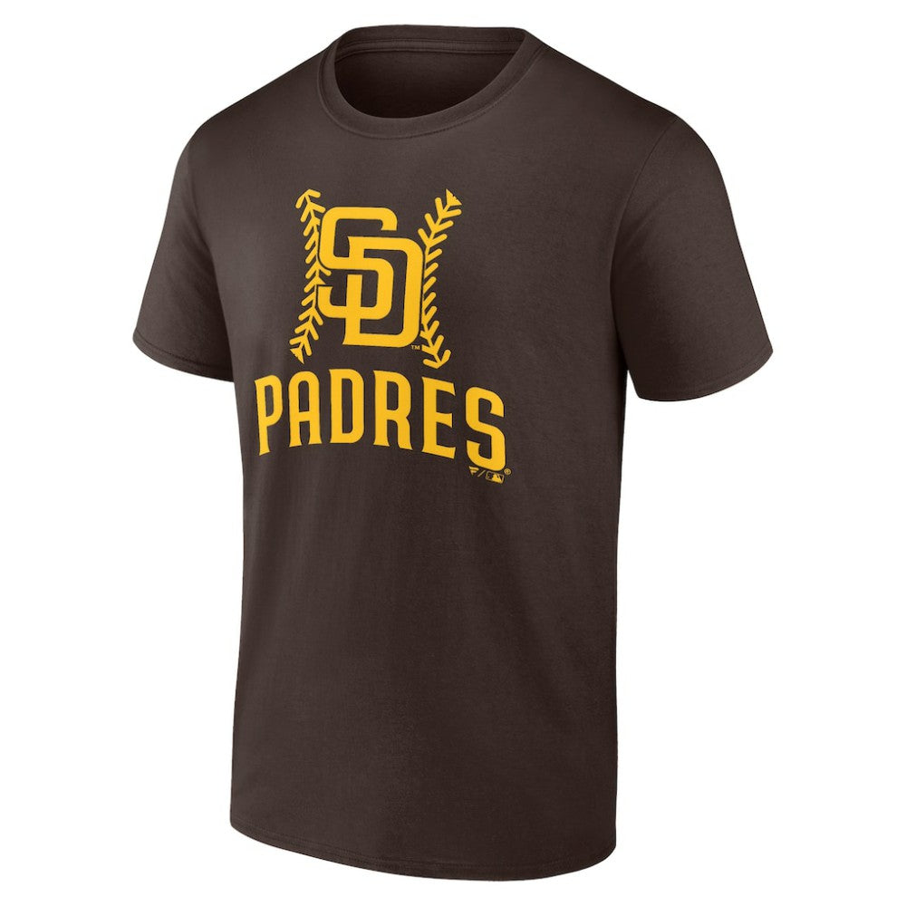 Yu Darvish San Diego Padres Fastball Player Name & Number T-Shirt - Brown T-shirts