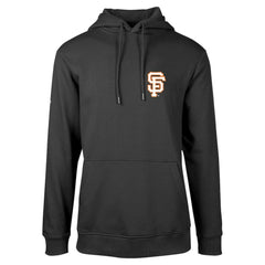 San Francisco Giants Levelwear Podium Vintage Pullover Hoodie - Black Hoodies