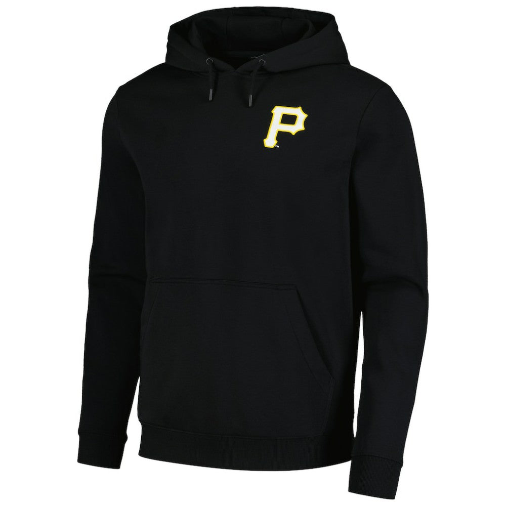 Pittsburgh Pirates Levelwear Podium Vintage Pullover Hoodie - Black Hoodies