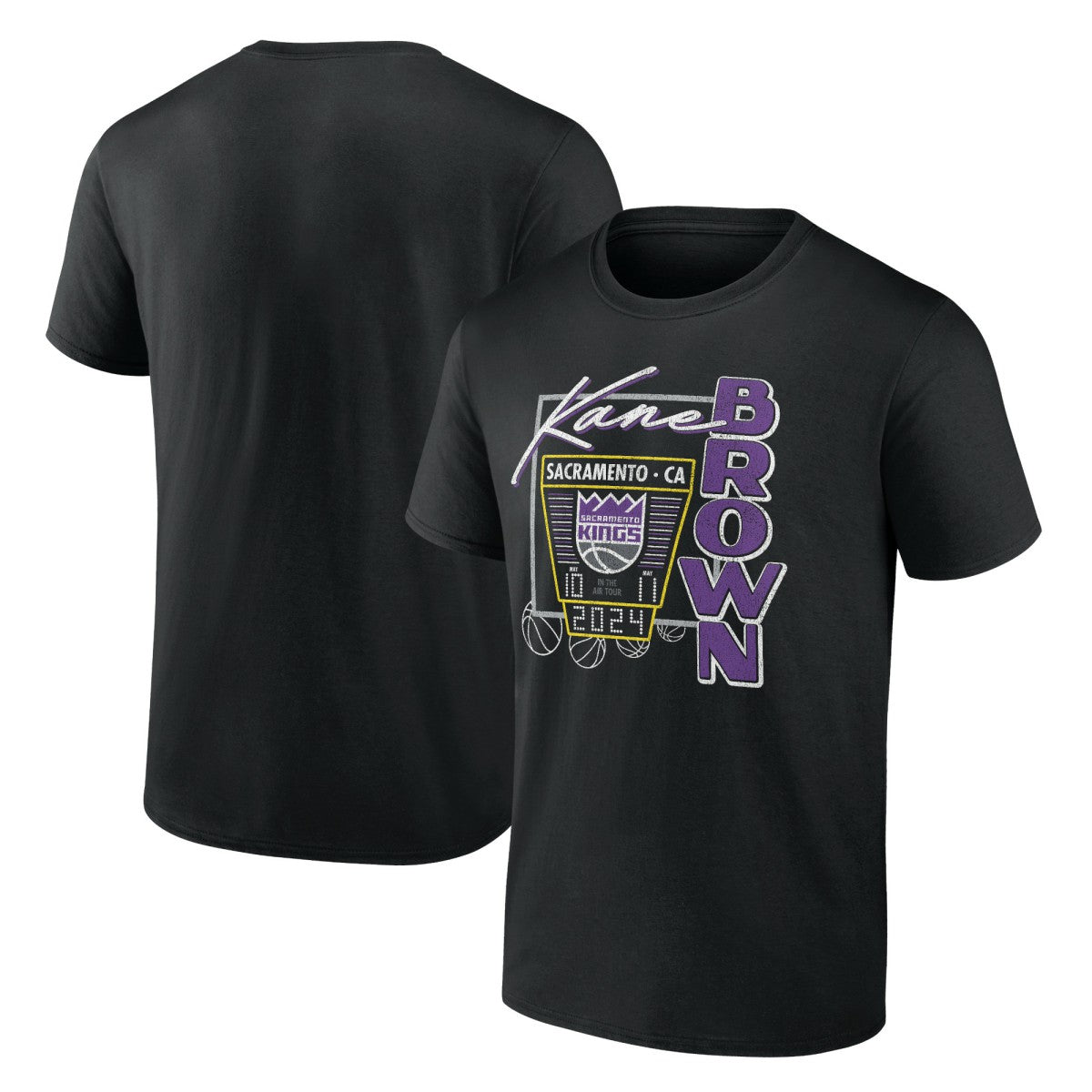 Kane Brown x Sacramento Kings T-Shirt Black - Fanatics