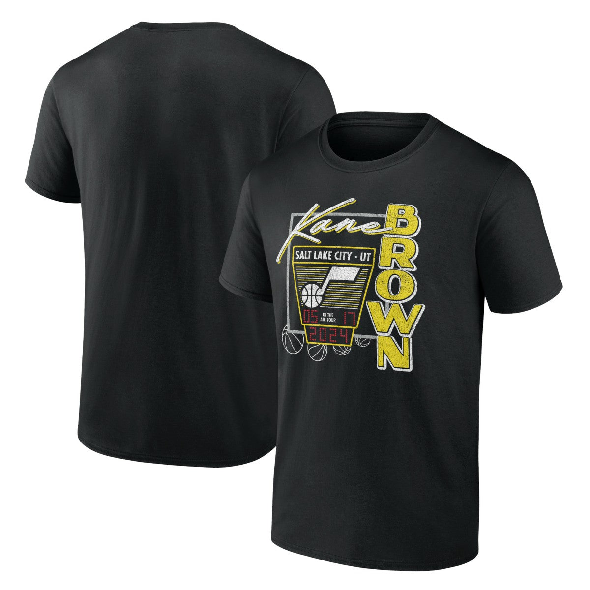 Kane Brown x Utah Jazz T-Shirt Black - Fanatics