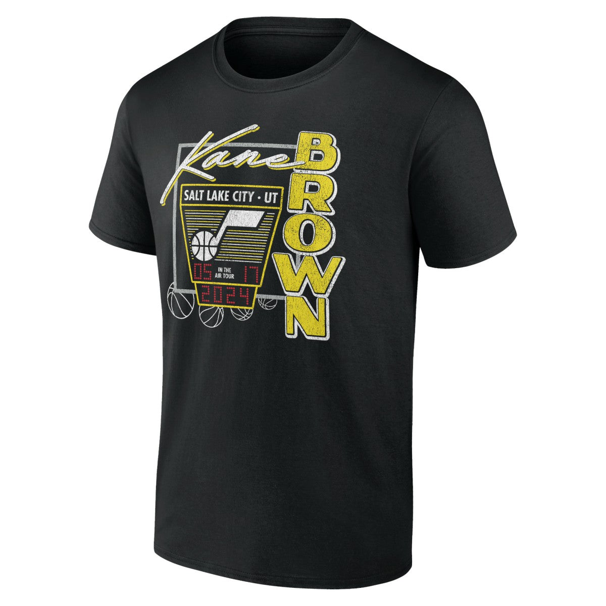 Kane Brown x Utah Jazz T-Shirt Black - Fanatics