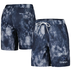 Dallas Cowboys G-III Extreme Change Up Volley Swim Trunks - Navy