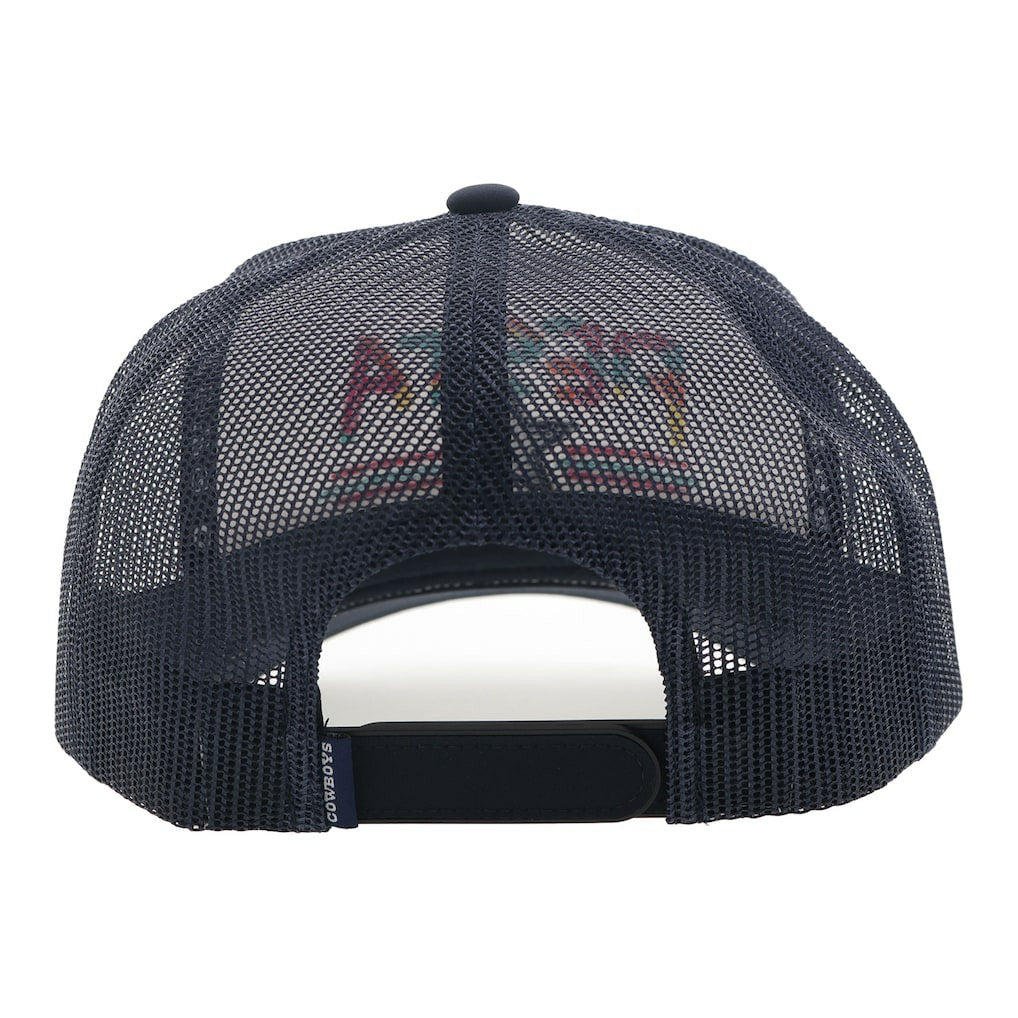 Dallas Cowboys HOOey NFL Fiesta Adjustable Trucker Hat - White/Navy