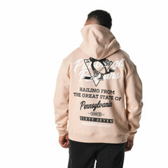 Pittsburgh Penguins The Wild Collective Unisex Pullover Hoodie - Cream | US 201271299