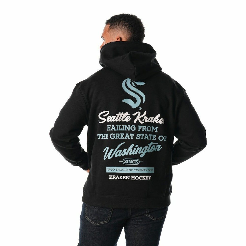 Seattle Kraken The Wild Collective Unisex Pullover Hoodie - Black | US 201271454