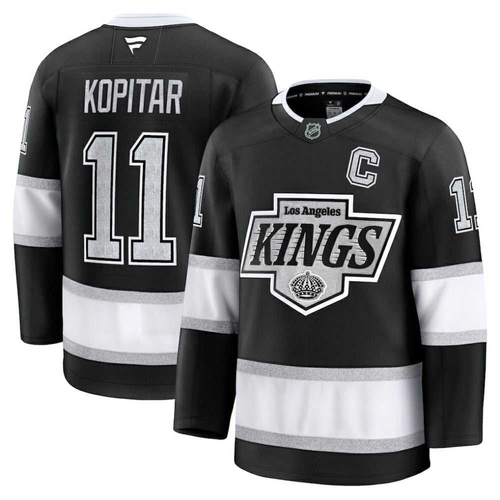Anze Kopitar Los Angeles Kings Fanatics Home Premium Jersey - Black | US 201271462