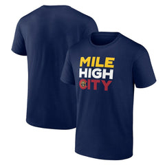 Denver Nuggets Pick & Roll Coverage T-Shirt Navy