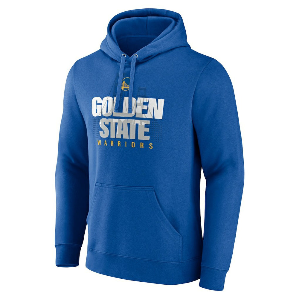 Golden State Warriors Pick & Roll Coverage Pullover Hoodie Royal