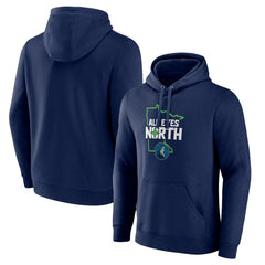 Minnesota Timberwolves Pick & Roll Coverage Pullover Hoodie Navy