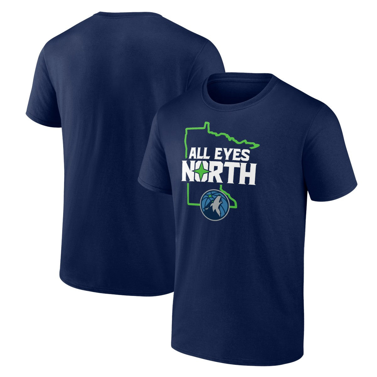 Minnesota Timberwolves Pick & Roll Coverage T-Shirt Navy outlet