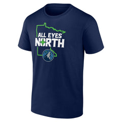 Minnesota Timberwolves Pick & Roll Coverage T-Shirt Navy outlet