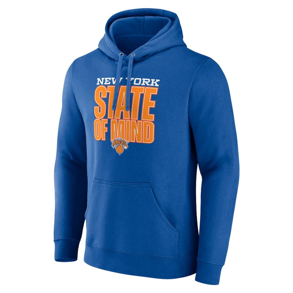 New York Knicks Pick & Roll Coverage Pullover Hoodie Blue - New Era