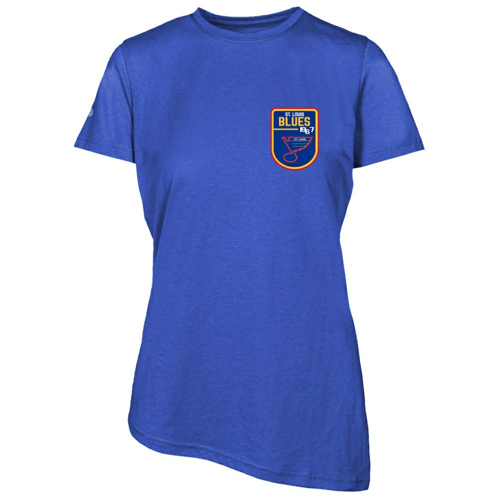 St. Louis Blues Levelwear Women's Retro Birch T-Shirt - Blue | US 201275360