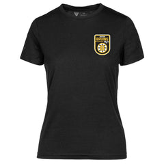 Boston Bruins Levelwear Women's Retro Maddox T-Shirt - Black | US 201275376