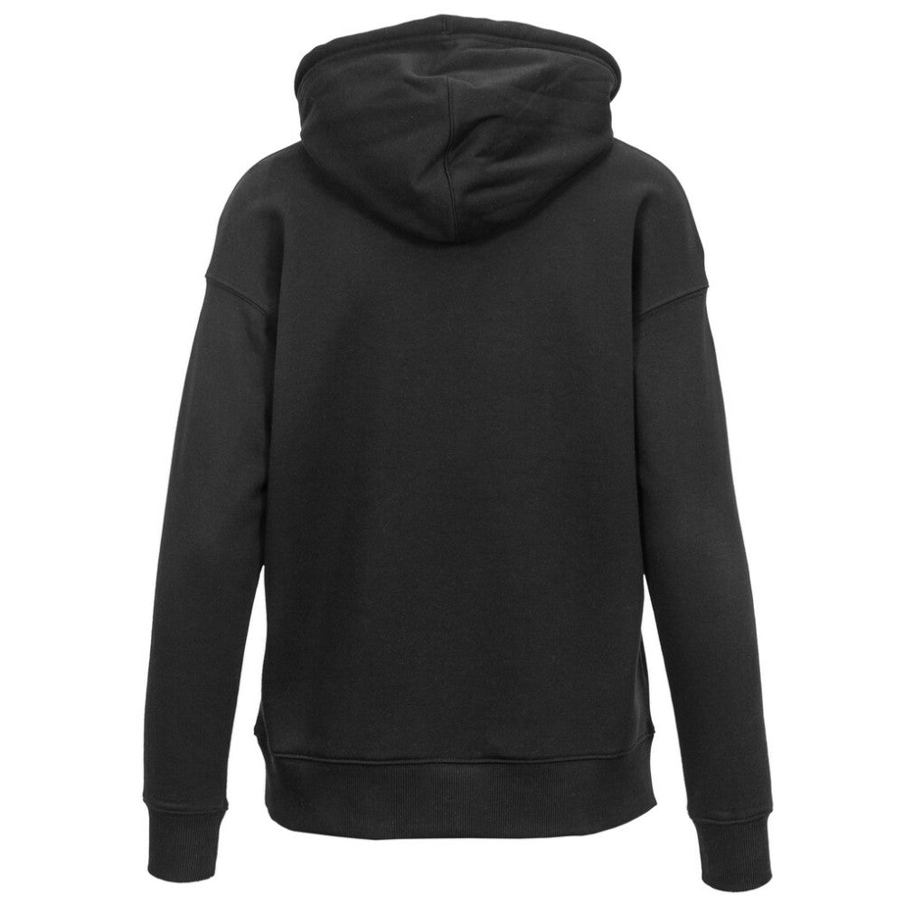 Chicago Blackhawks Levelwear Women's Retro Adorn Spellout Pullover Hoodie - Black | US 201275454