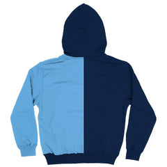 Manchester City Vive La Fete Youth Color Block Fleece Pullover Hoodie Navy/Sky Blue