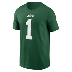 Sauce Gardner New York Jets Name & Number T-Shirt - Green T-shirts
