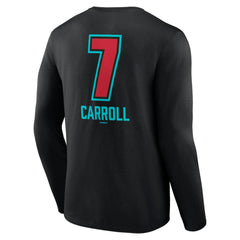 Corbin Carroll Arizona Diamondbacks Name & Number Fastball Long Sleeve T-Shirt - Black T-shirts