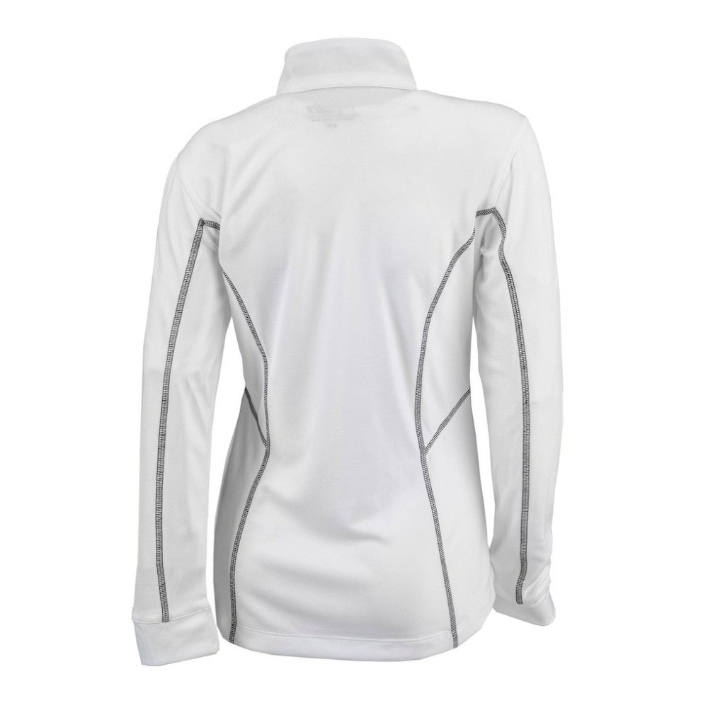 Baltimore Orioles Columbia Women's Omni-Wick Shotgun Quarter-Zip Pullover Top - White Pullover