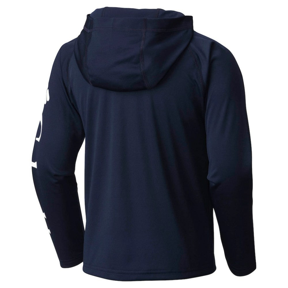 Houston Astros Columbia Youth Terminal Tackle Long Sleeve Hoodie T-Shirt - Navy Hoodies