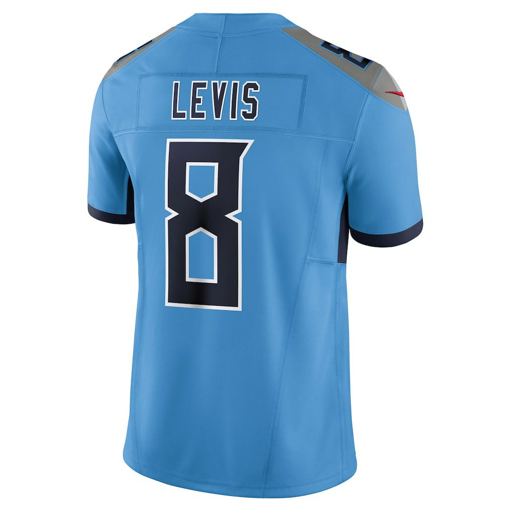 Will Levis Tennessee Titans Alternate Vapor F.U.S.E. Limited Jersey - Light Blue Jerseys