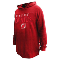 Jack Hughes New Jersey Devils Profile Women's Plus Size Name & Number Thermal Pullover Hoodie - Red | US 201279783