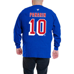 Artemi Panarin New York Rangers Profile Big & Tall Name & Number Thermal Pullover Sweatshirt - Royal | US 201279784