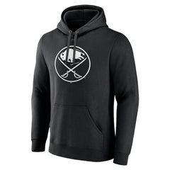 Buffalo Sabres Personalized Name & Number Monochrome Pullover Hoodie - Black | US 201281435