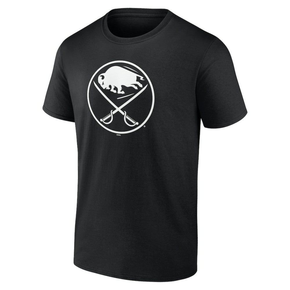 Buffalo Sabres Personalized Name & Number Monochrome T-Shirt - Black | US 201281436
