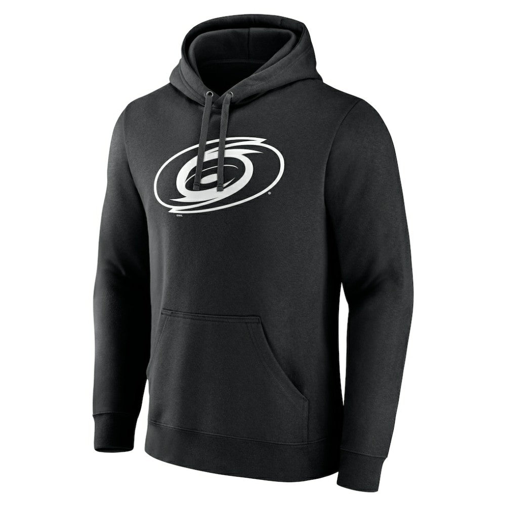 Carolina Hurricanes Personalized Name & Number Monochrome Pullover Hoodie - Black | US 201281447