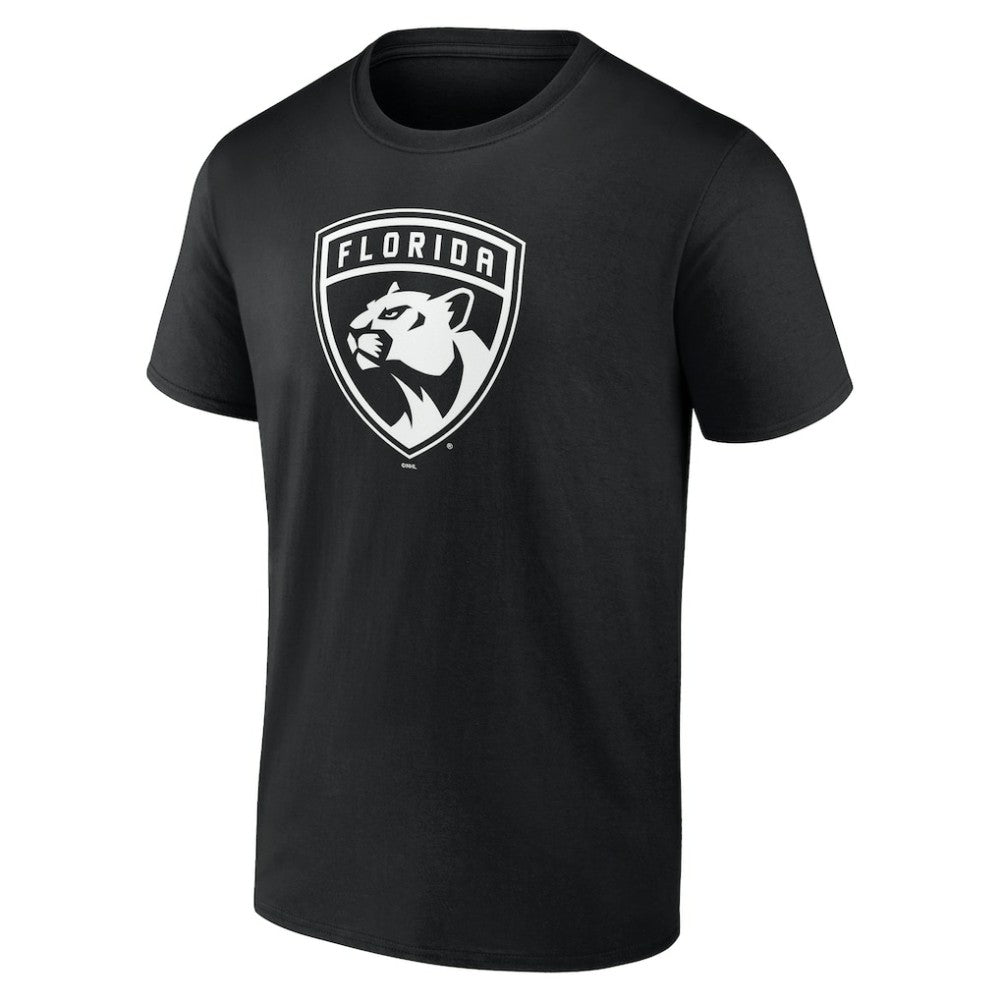 Florida Panthers Personalized Name & Number Monochrome T-Shirt - Black | US 201281490