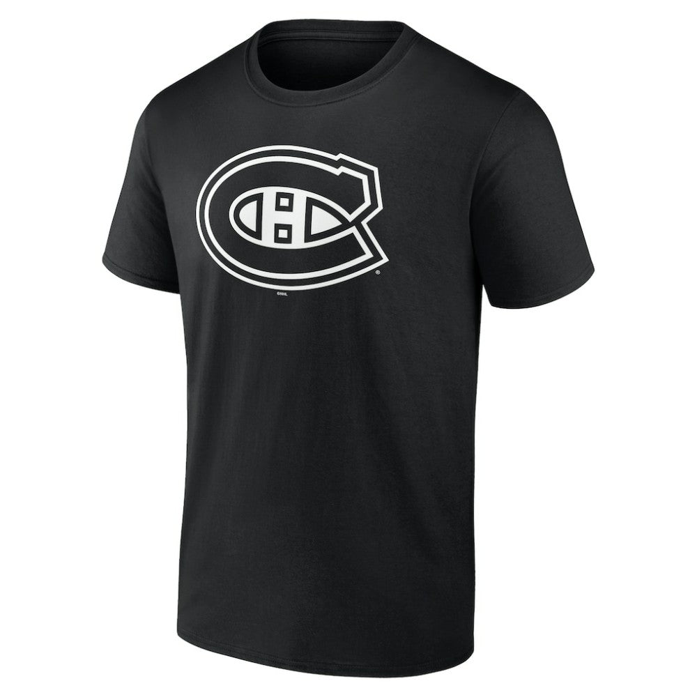 Montreal Canadiens Personalized Name & Number Monochrome T-Shirt - Black | US 201281508