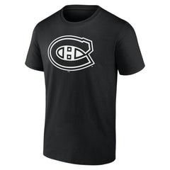 Montreal Canadiens Personalized Name & Number Monochrome T-Shirt - Black | US 201281508