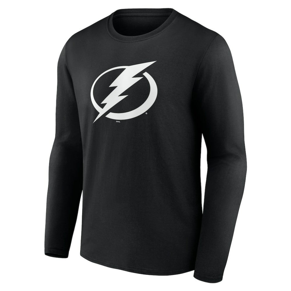 Tampa Bay Lightning Personalized Name & Number Monochrome Long Sleeve T-Shirt - Black | US 201281572
