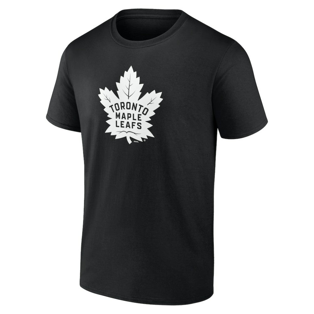Toronto Maple Leafs Personalized Name & Number Monochrome T-Shirt - Black | US 201281580