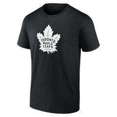 Toronto Maple Leafs Personalized Name & Number Monochrome T-Shirt - Black | US 201281580