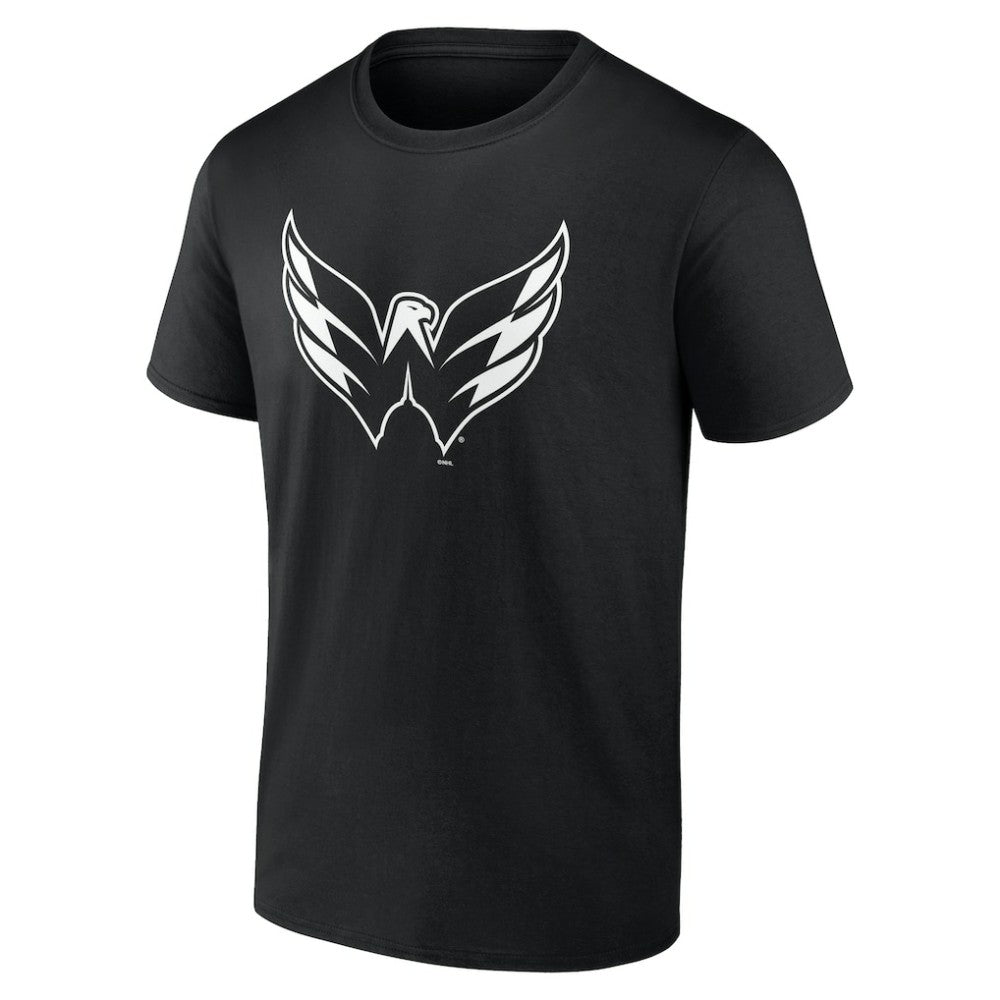 Washington Capitals Personalized Name & Number Monochrome T-Shirt - Black | US 201281598