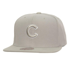 Chicago Cubs Mitchell & Ness Snapback Hat - Gray Hats