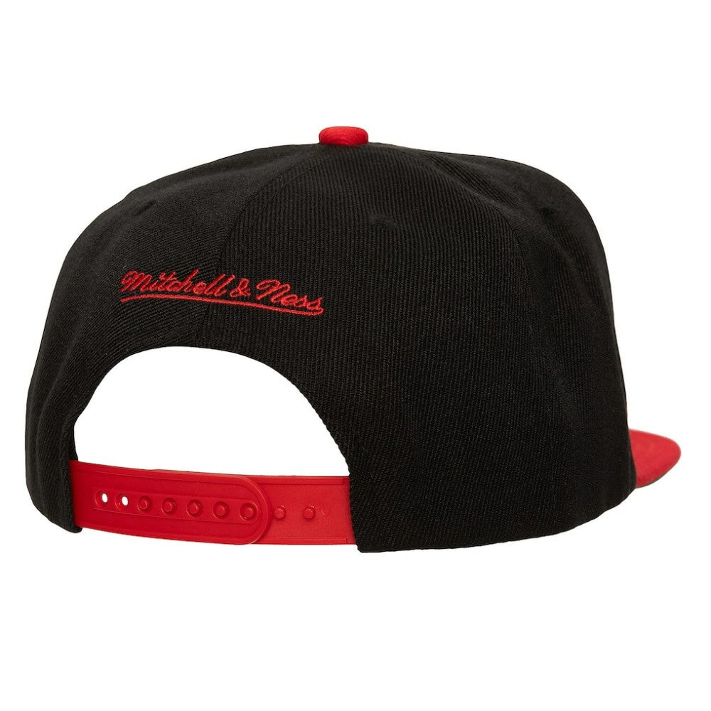 Atlanta Braves Mitchell & Ness Rise Up Snapback Hat - Black Hats