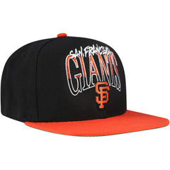 San Francisco Giants Mitchell & Ness Rise Up Snapback Hat - Black Hats