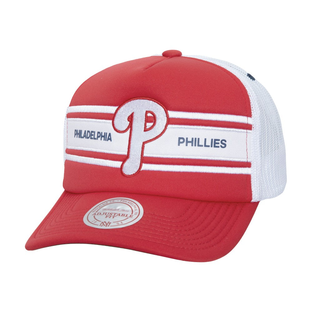 Philadelphia Phillies Sideline Trucker Adjustable Hat - Red Hats