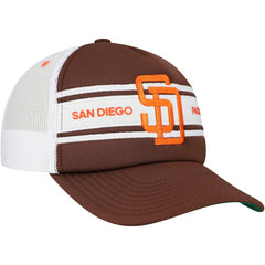 San Diego Padres Sideline Trucker Adjustable Hat - Brown Hats