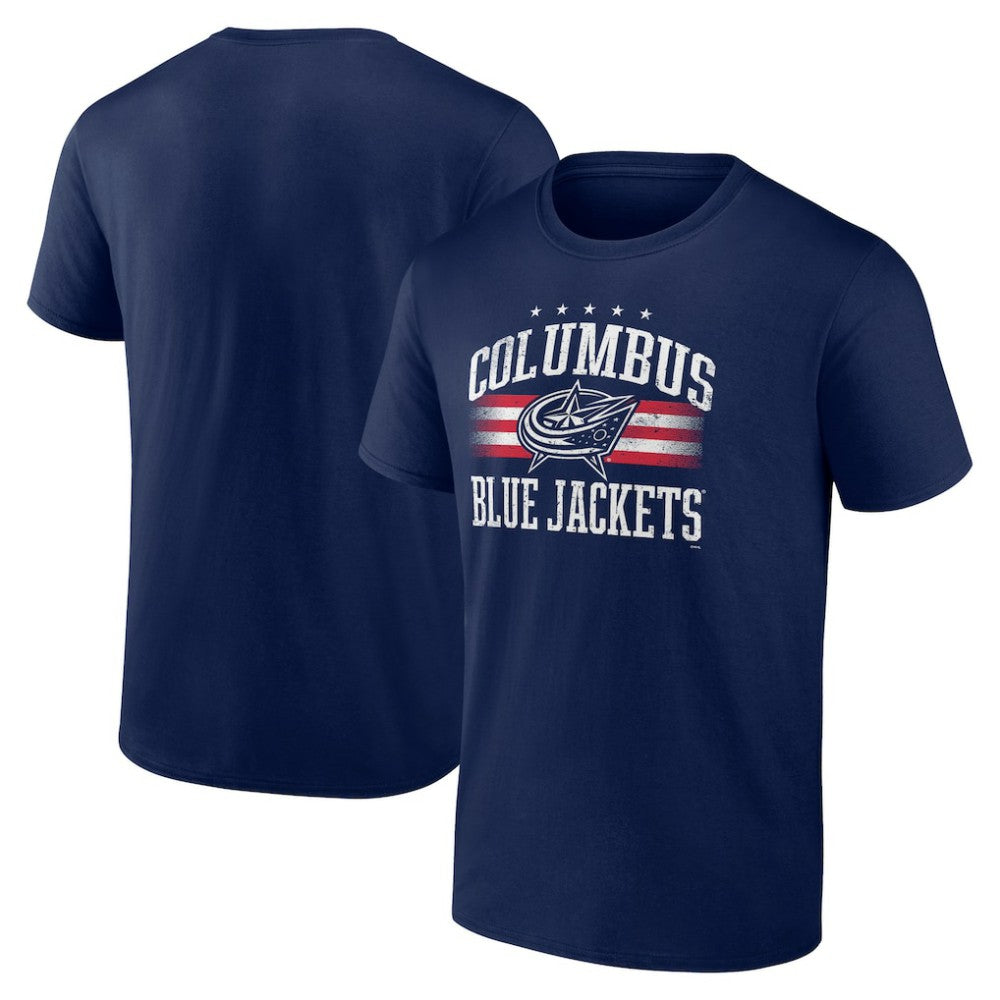 Columbus Blue Jackets Americana Team T-Shirt - Navy | US 201291110