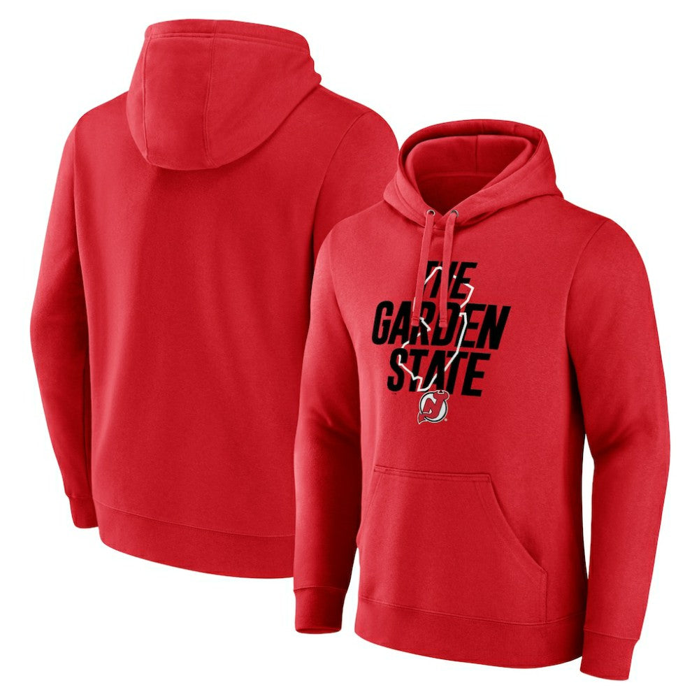 New Jersey Devils Native Pullover Hoodie - Red | US 201291196